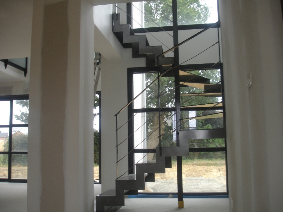 Rs Inox Agenceur Metallerie Rennes ESCALIER A CREMAILLERE 13