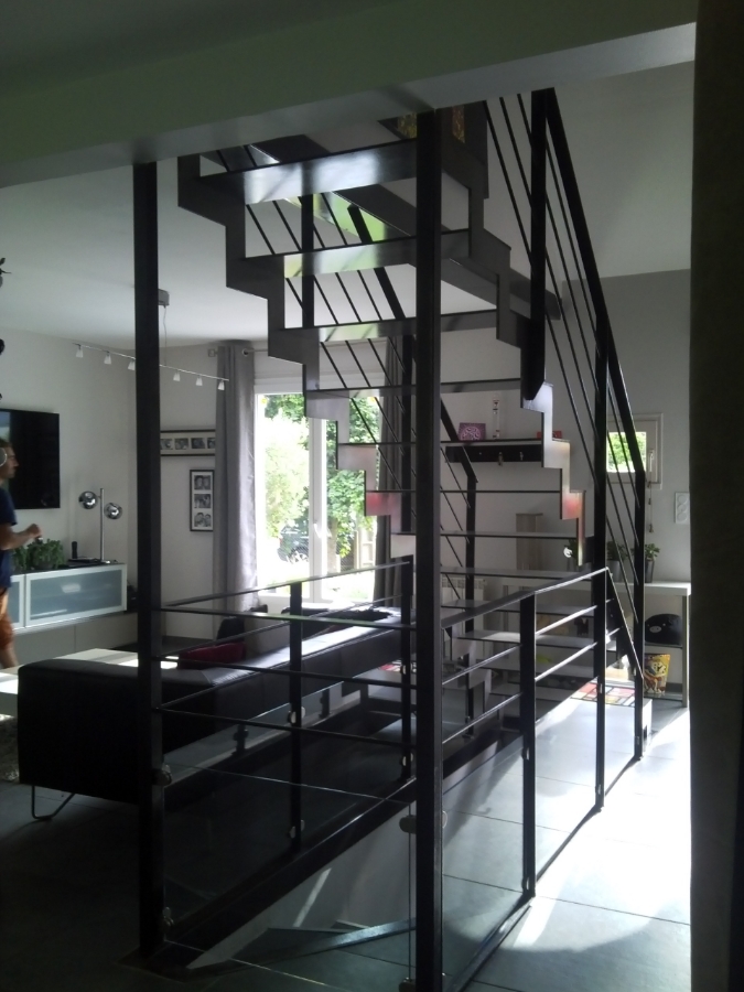Rs Inox Agenceur Metallerie Rennes ESCALIER A CREMAILLERE 21