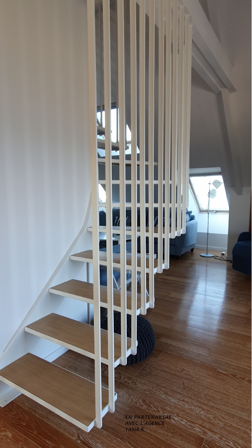 Rs Inox Agenceur Metallerie Rennes ESCALIER SUSPENDU 14