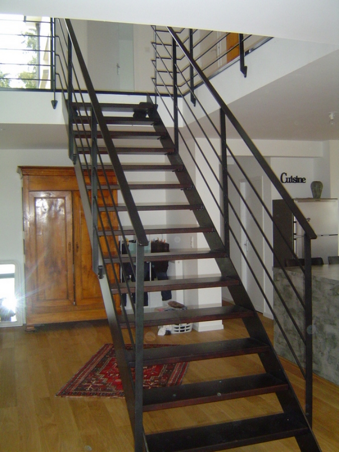 Rs Inox Agenceur Metallerie Rennes ESCALIERS DOUBLE LIMONS 26 1