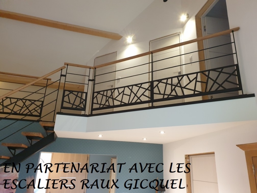 Rs Inox Agenceur Metallerie Rennes GARDE CORPS MEZZANINE ETAGE 21