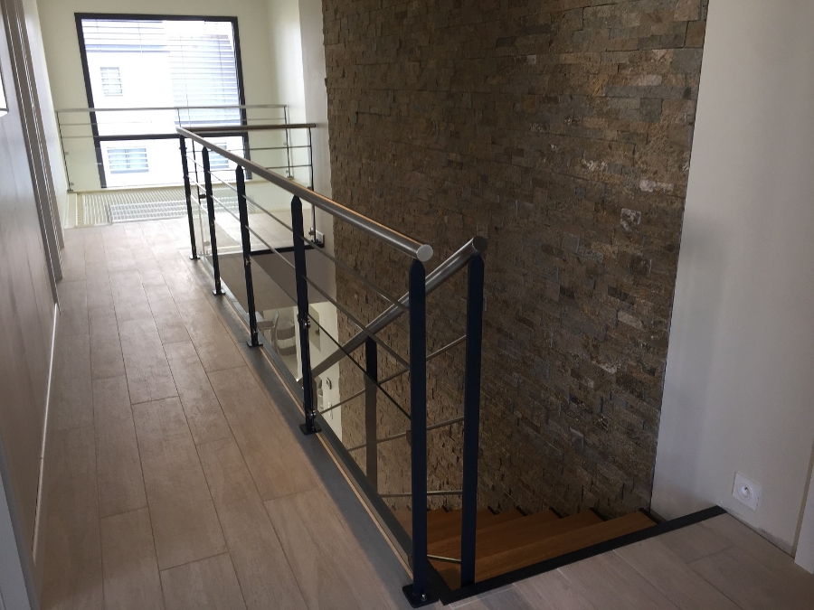 Rs Inox Agenceur Metallerie Rennes GARDE CORPS MEZZANINE ETAGE 41