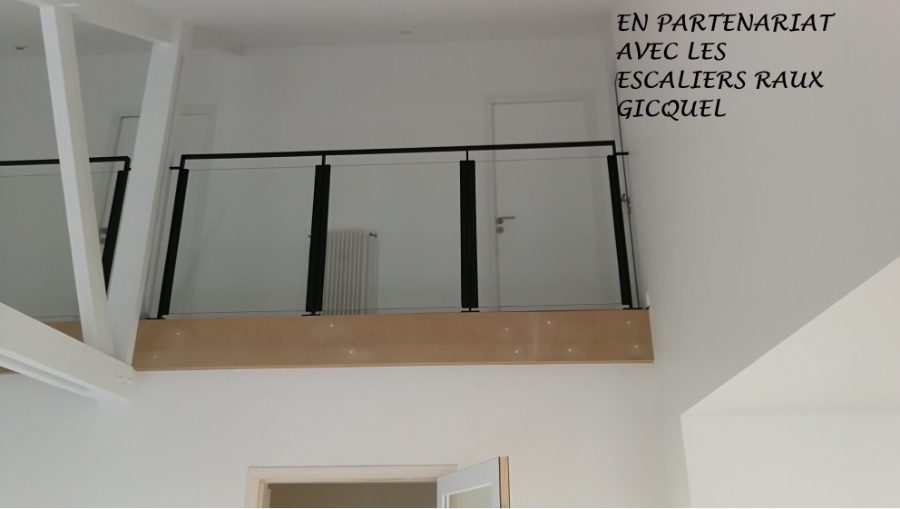 Rs Inox Agenceur Metallerie Rennes GARDE CORPS MEZZANINE ETAGE 46