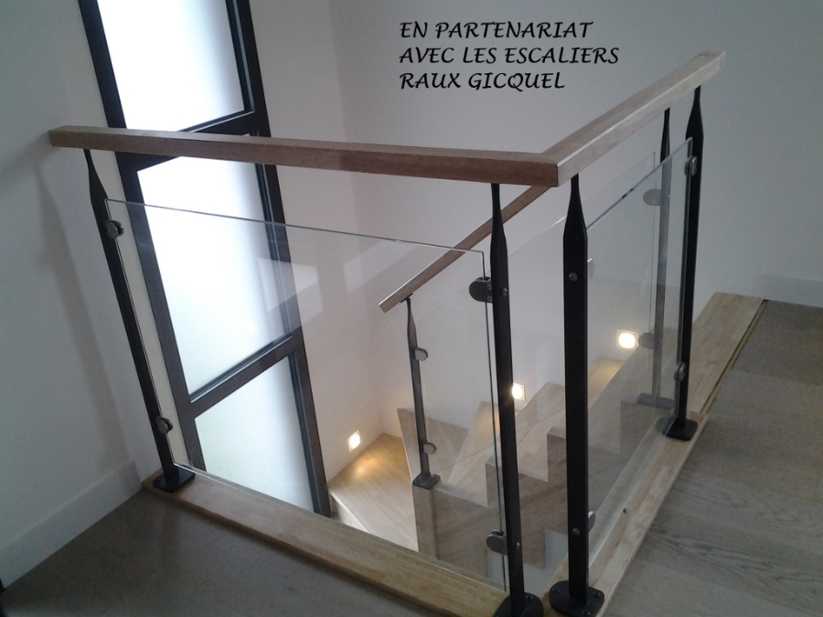 Rs Inox Agenceur Metallerie Rennes GARDE CORPS MEZZANINE ETAGE 6