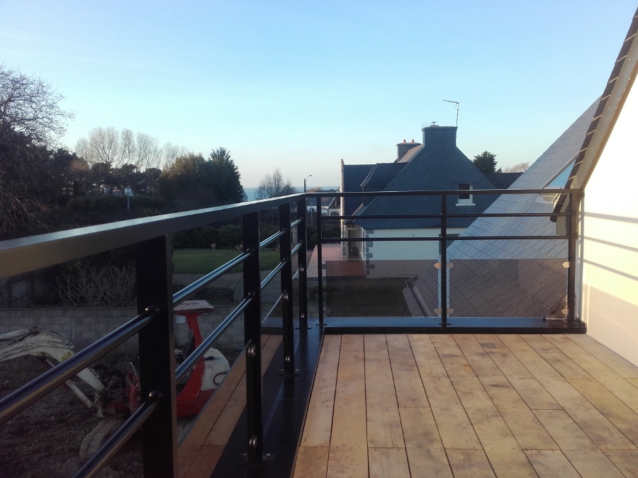 Rs Inox Agenceur Metallerie Rennes GARDE CORPS TERRASSE ET COUVERTINE 11