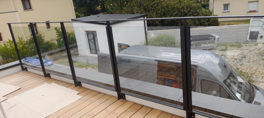 Rs Inox Agenceur Metallerie Rennes GARDE CORPS TERRASSE ET COUVERTINE 19