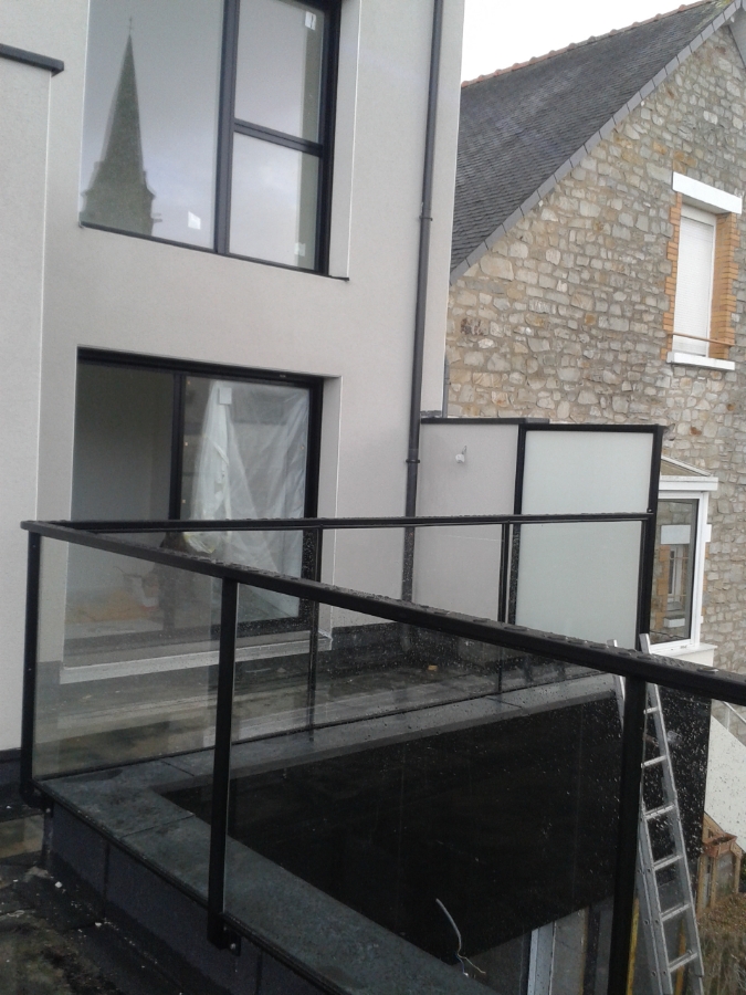 Rs Inox Agenceur Metallerie Rennes GARDE CORPS TERRASSE ET COUVERTINE 3