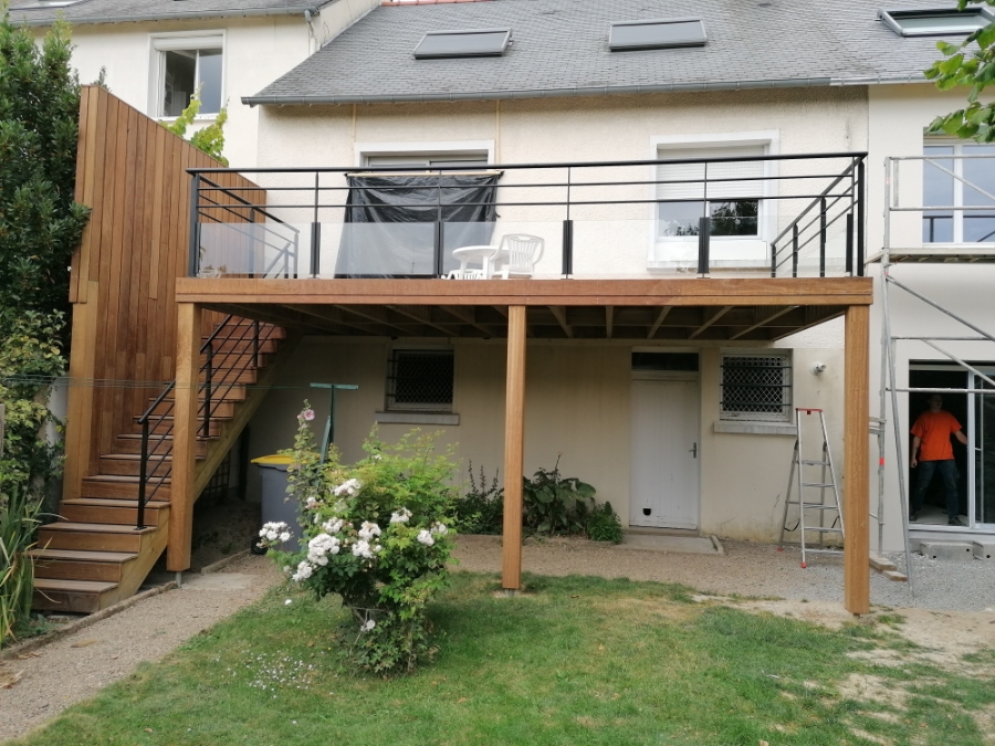 Rs Inox Agenceur Metallerie Rennes GARDE CORPS TERRASSE ET COUVERTINE 34