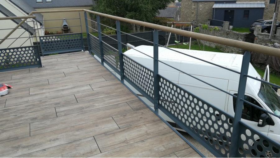 Rs Inox Agenceur Metallerie Rennes GARDE CORPS TERRASSE ET COUVERTINE 43