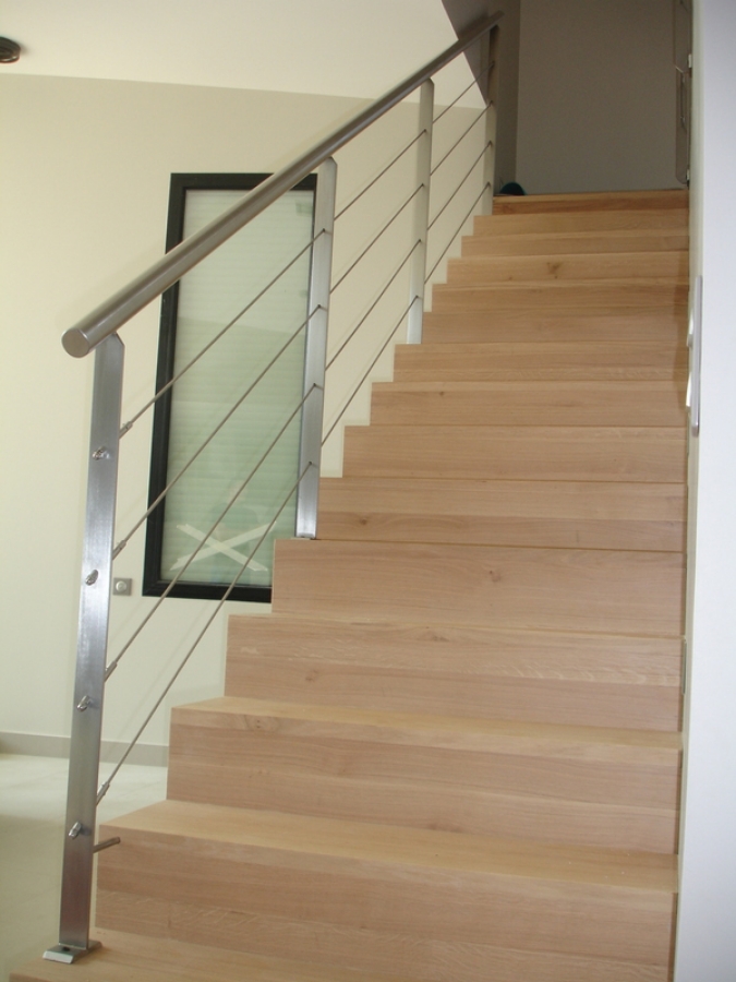 Rs Inox Agenceur Metallerie Rennes RELOOKAGE ESCALIER 8